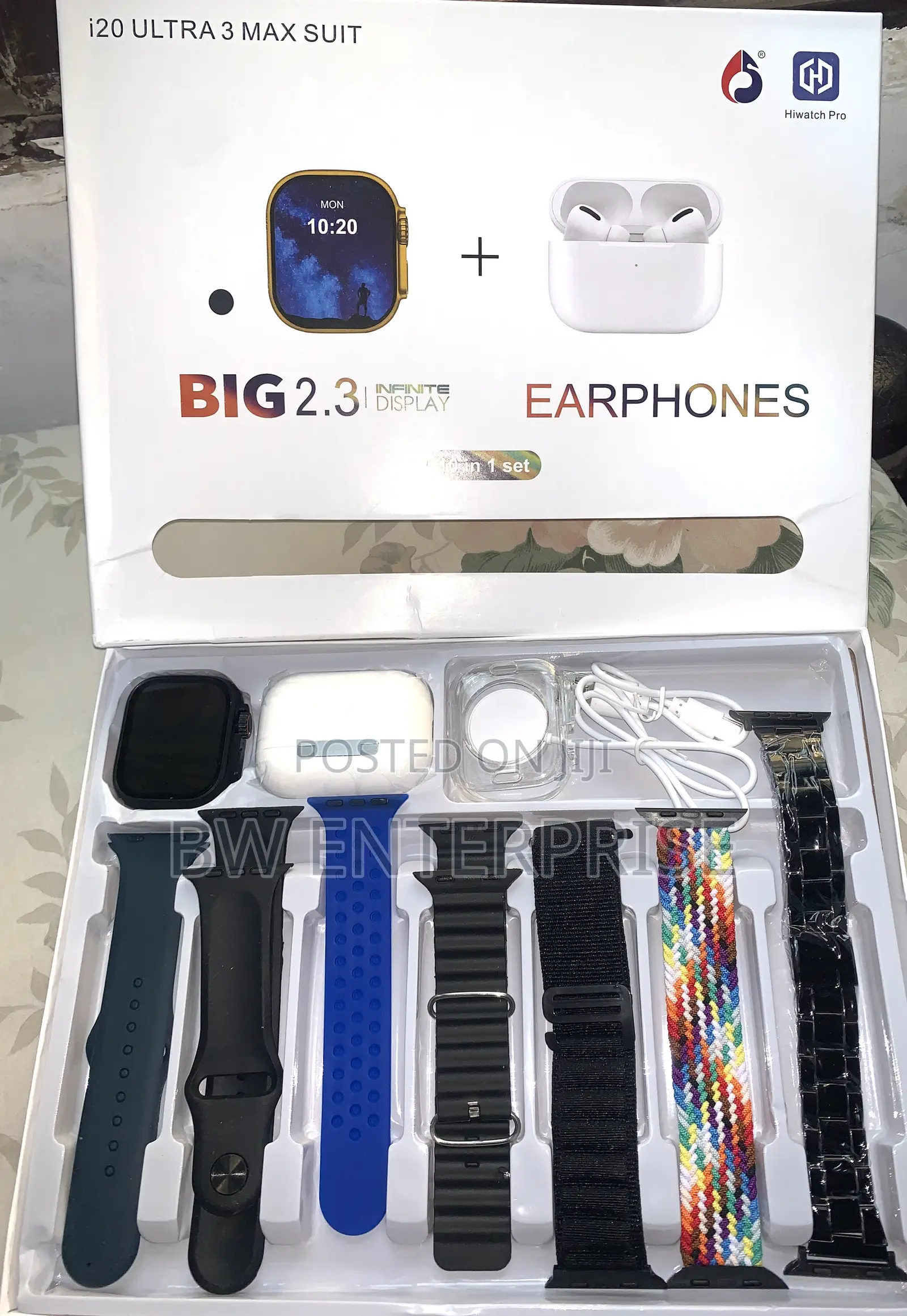 10 in 1 Ultra I20 Smart Watch
