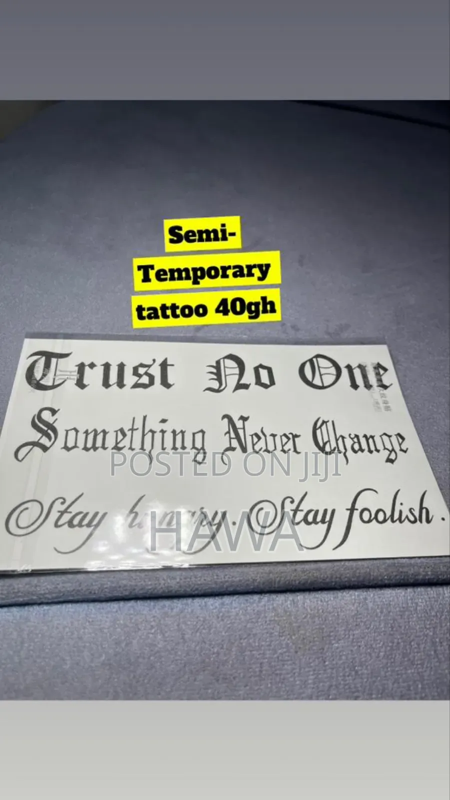 Tattoo Plug