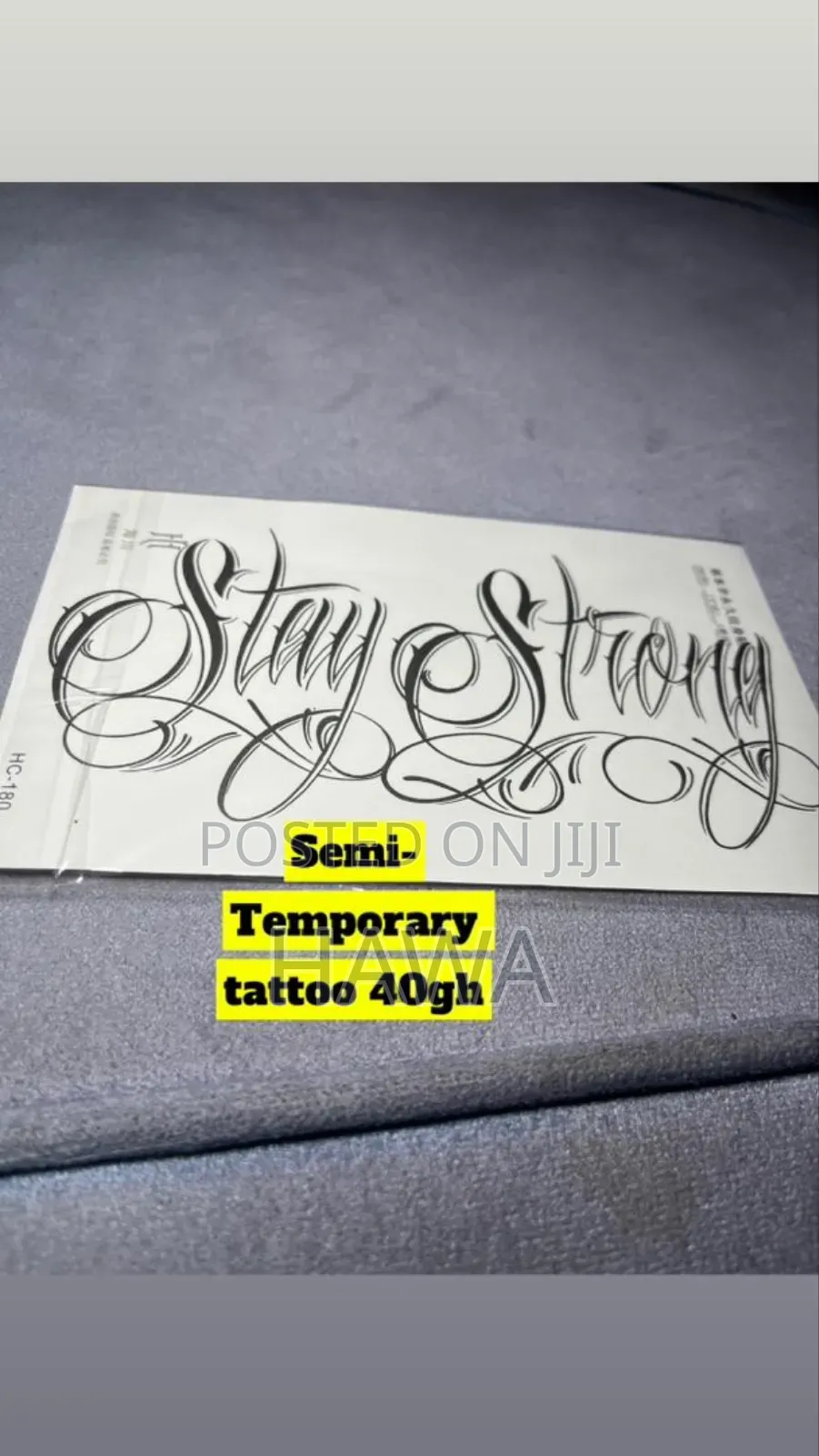 Tattoo Plug