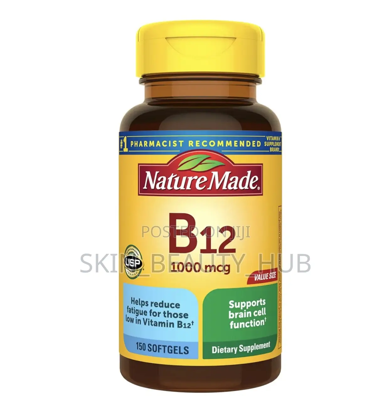 Nature Made. B12 1000 MCG 150 Softgels