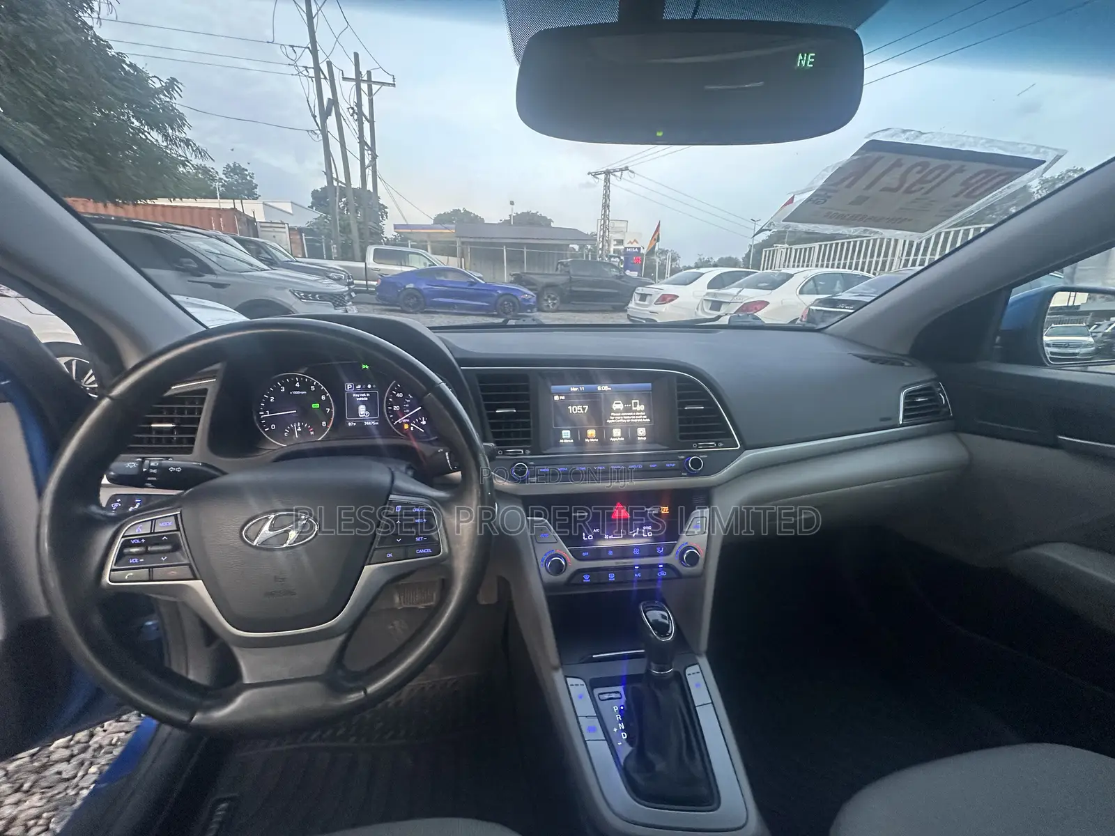 Hyundai Elantra ECO Sedan FWD (1.4L 4cyl 7A) 2017 Blue