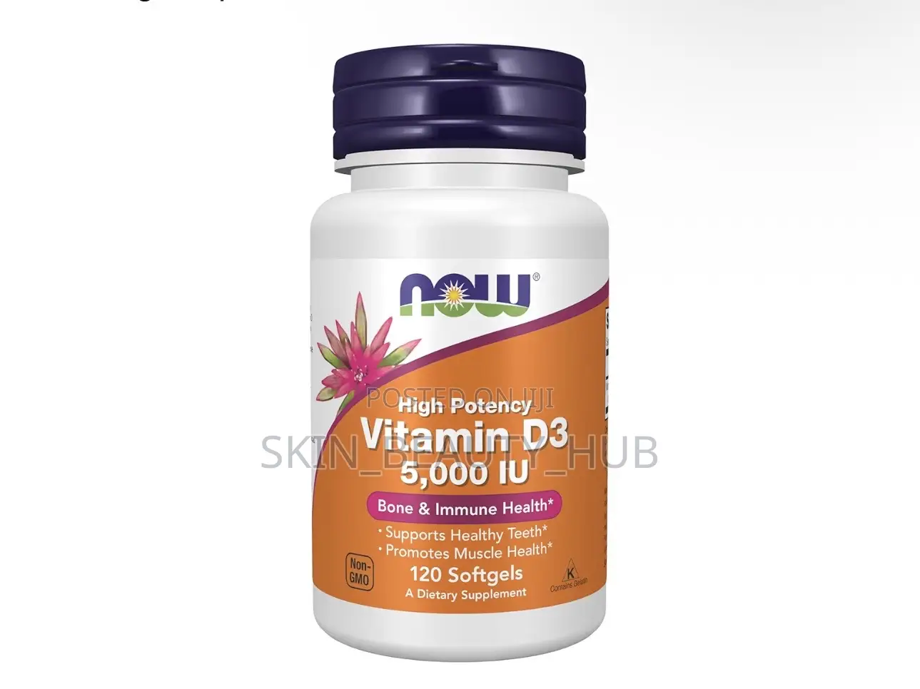 Now Vitamin D3 5,000 Iu (125 McG)