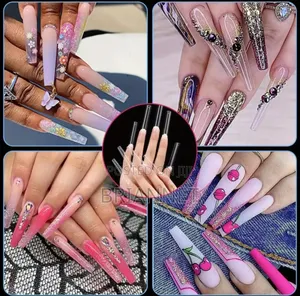 240pcs Soft Gel Tip Acrylic/Normal Extra Long Gel Nail Art