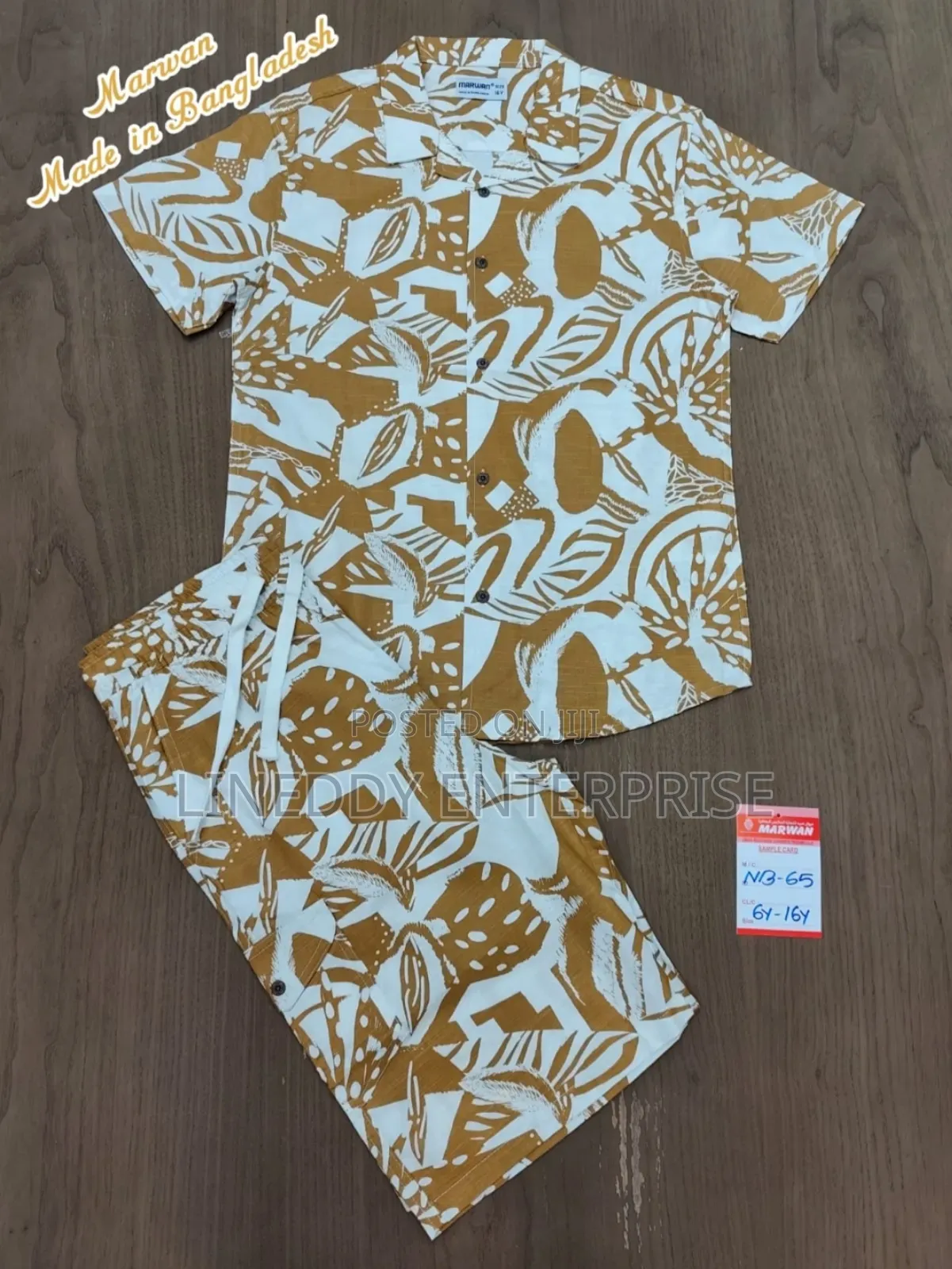 Boys Shirt Set