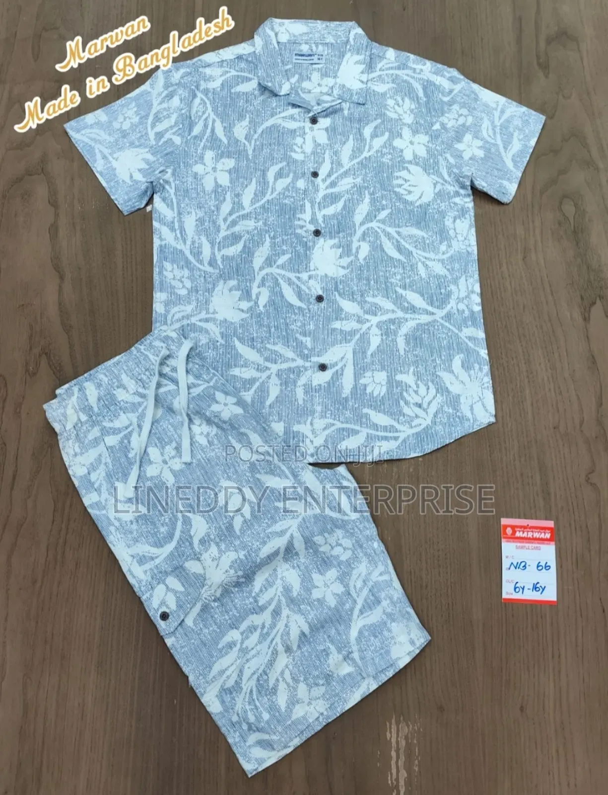 Boys Shirt Set