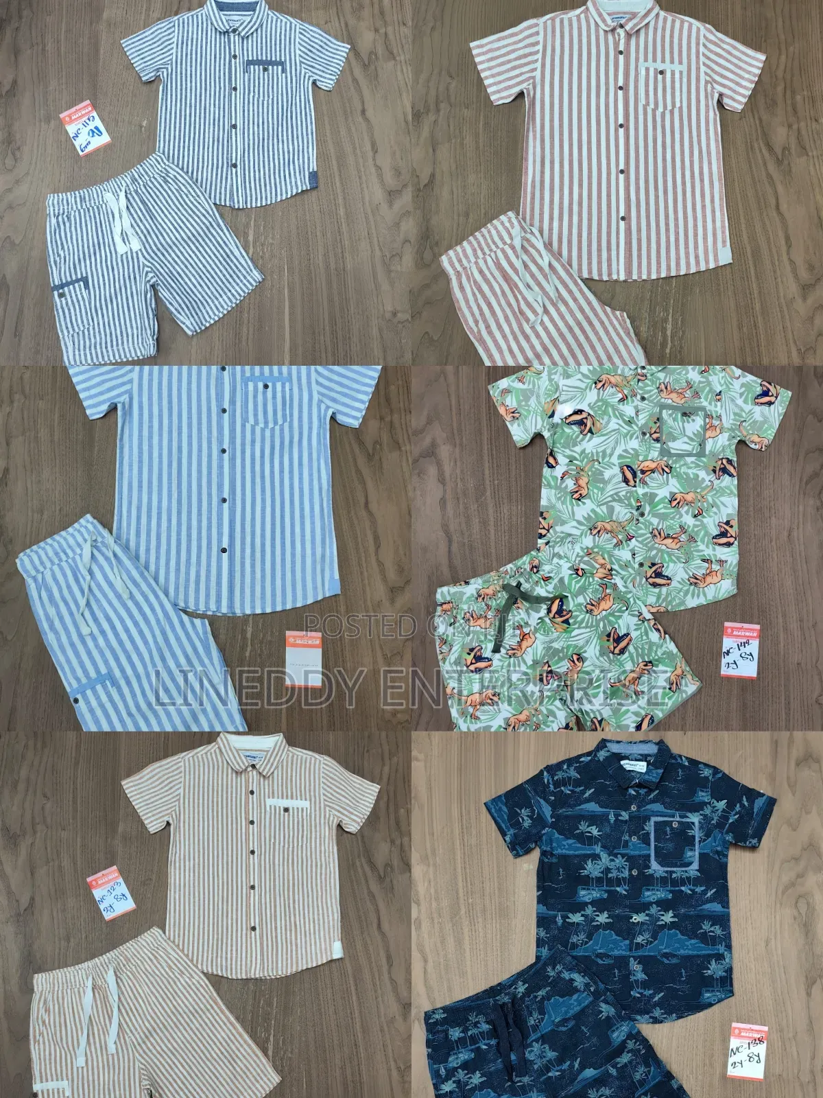 Boys Shirt Set