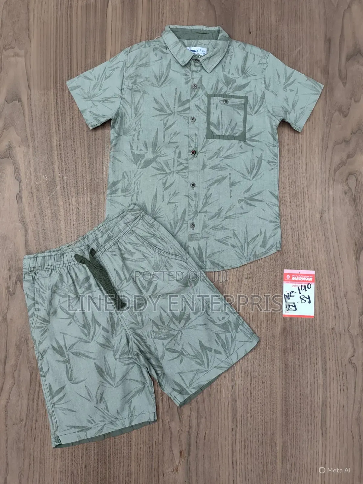 Boys Shirt Set