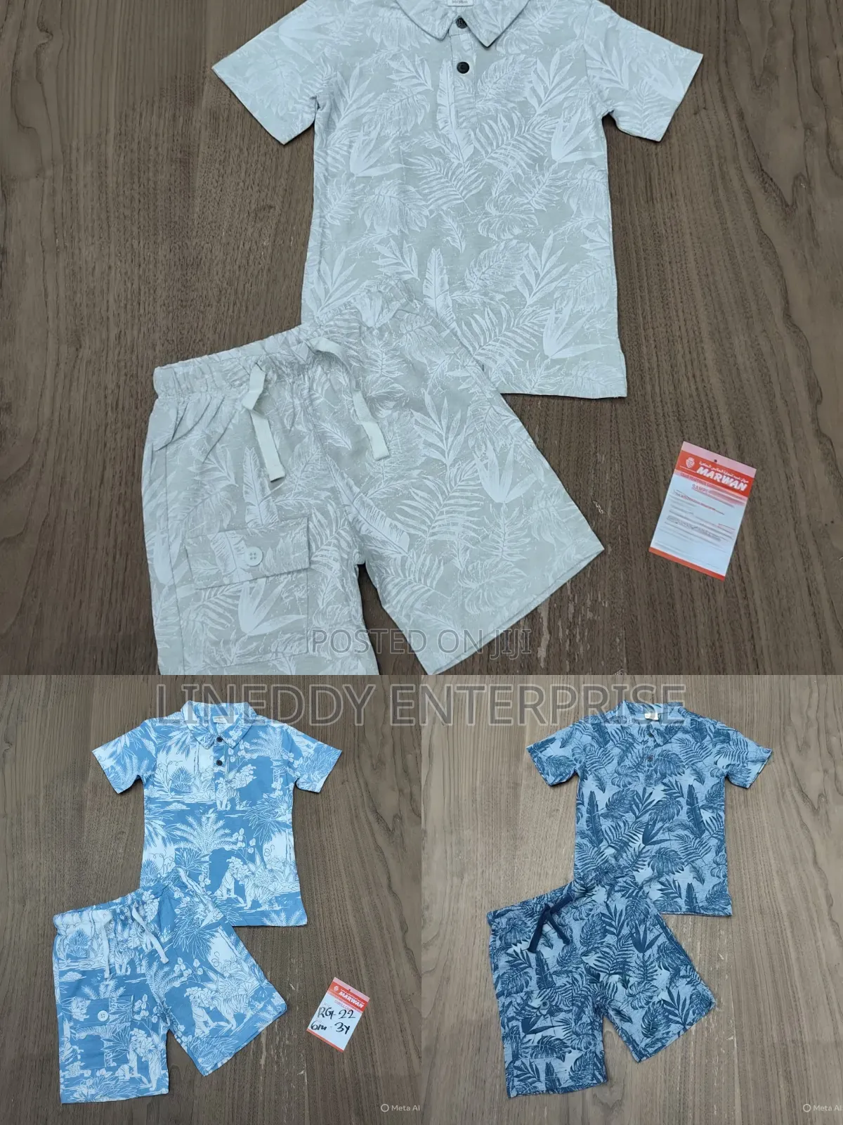 Boys Shirt Set