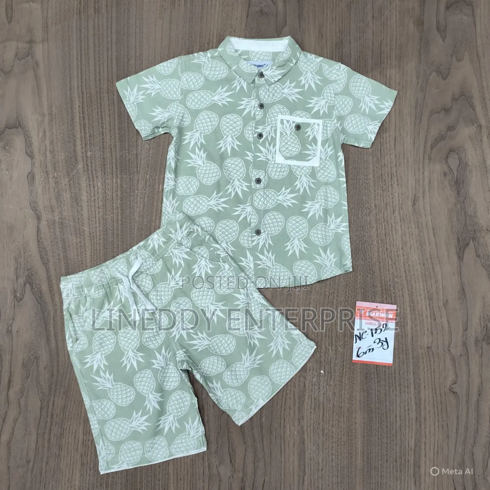 Boys Shirt Set