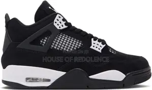 Air Jordan 4 Retro White Thunder Sneakers