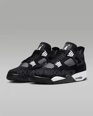 Air Jordan 4 Retro White Thunder Sneakers