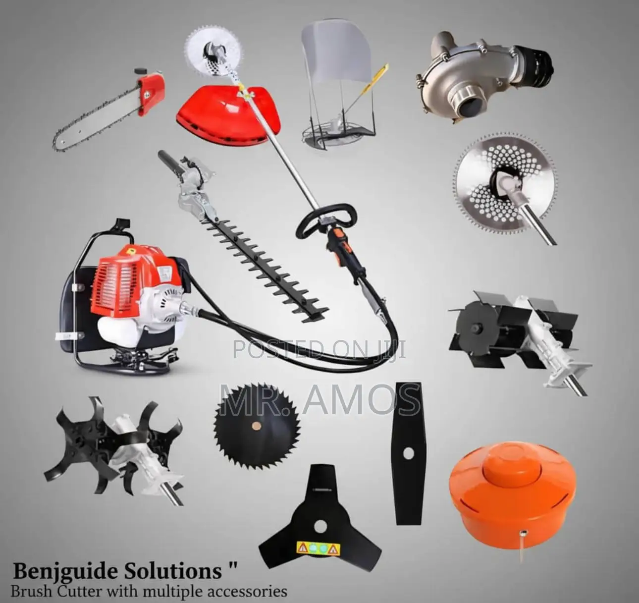 Back Pack Gasoline Grass Trimmer Cutter With 4-stroke Engine - Wgm2a30