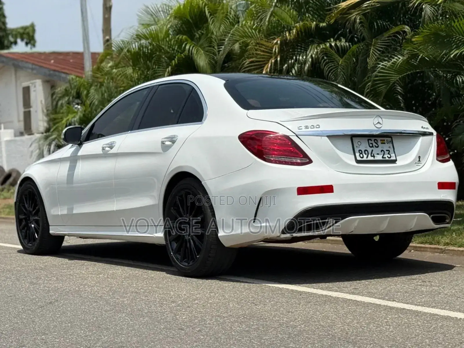 Mercedes-Benz C300 Base 4Matic Sedan AWD (2.0L 4cyl 7A) 2016 White