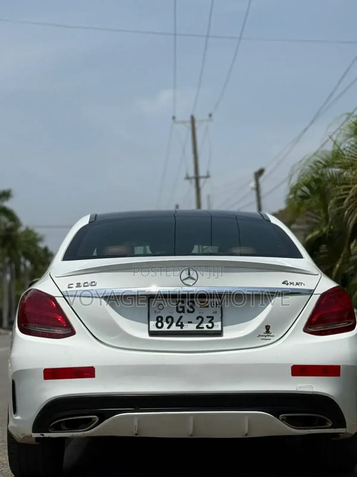 Mercedes-Benz C300 Base 4Matic Sedan AWD (2.0L 4cyl 7A) 2016 White