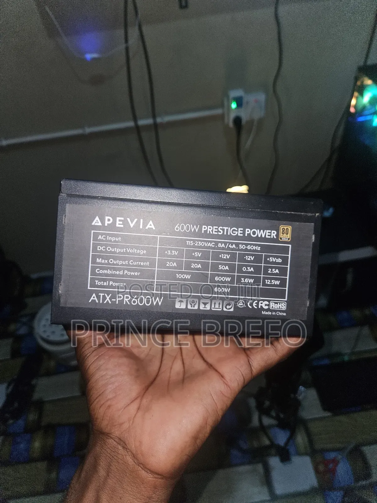 Apevia Atx-Pr 600w