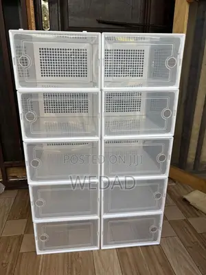 Plastic Shoe Box