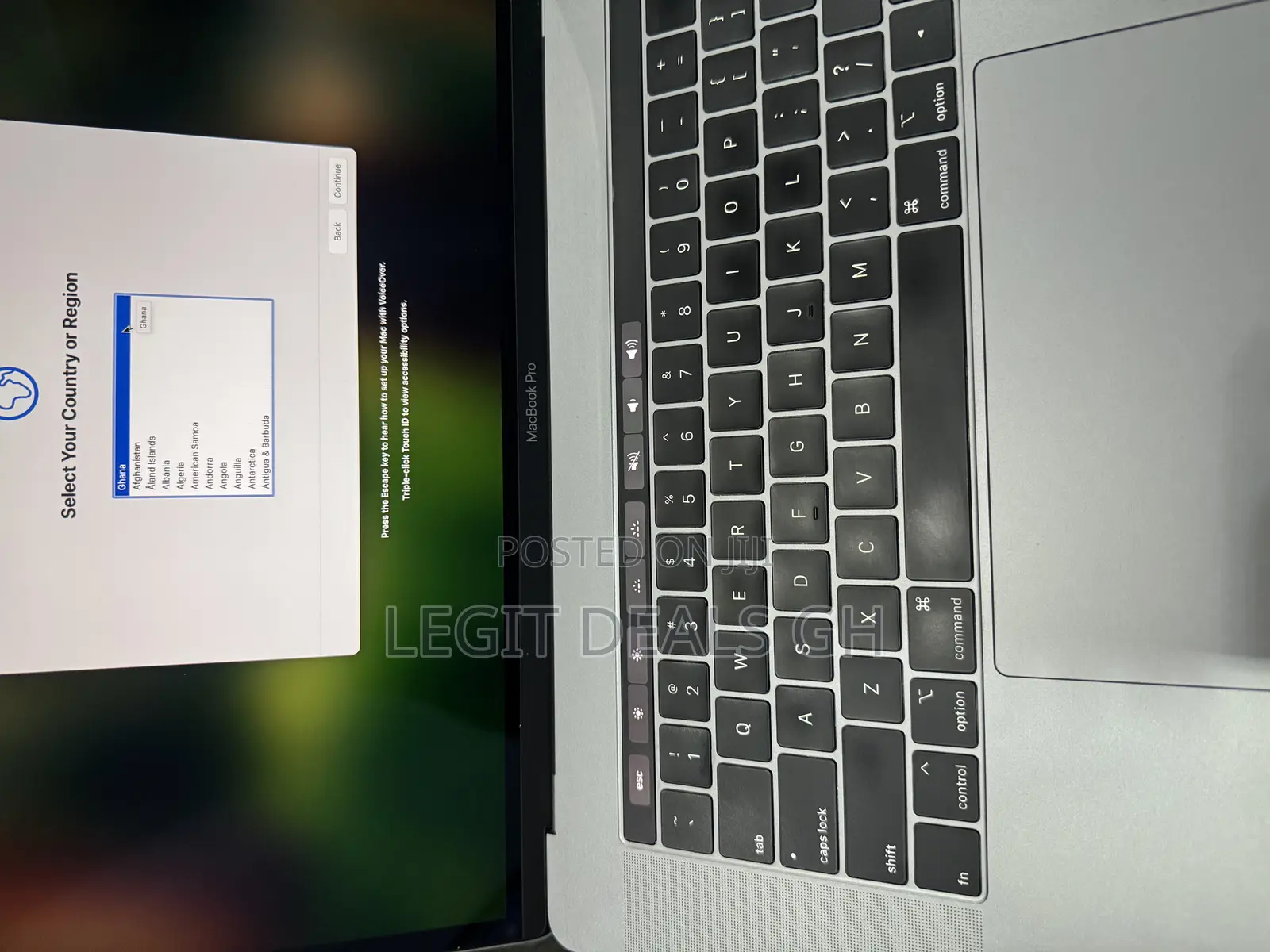 Laptop Apple MacBook Pro 2019 32GB Intel Core i7 SSD 512GB