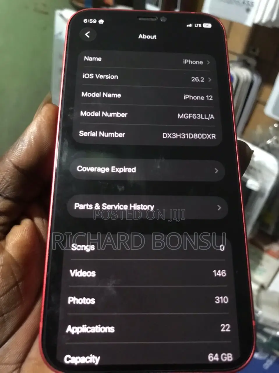 Apple iPhone 12 64 GB Red