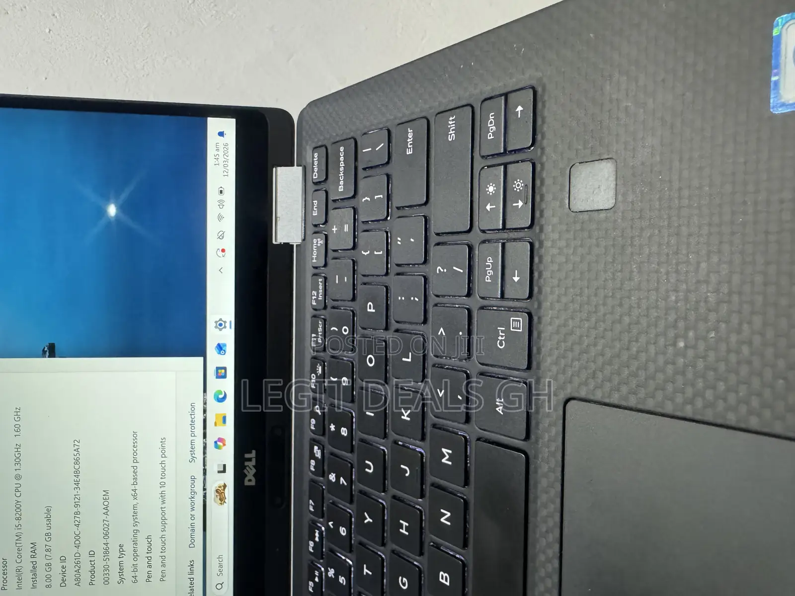 Laptop Dell XPS 13 8GB Intel Core i5 SSD 256GB