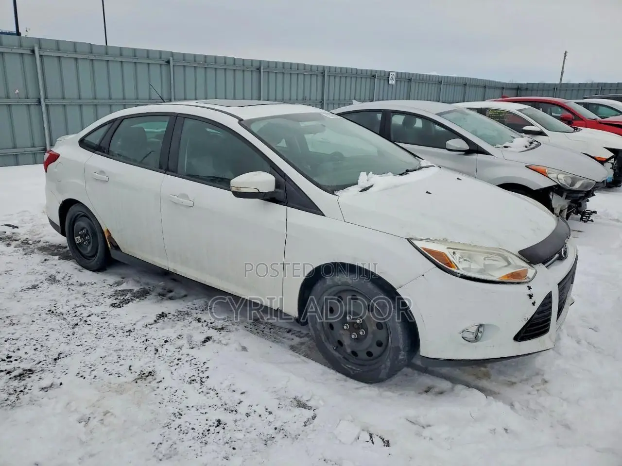 Ford Focus SE Sedan FWD (2.0L 4cyl 5M) 2013 White