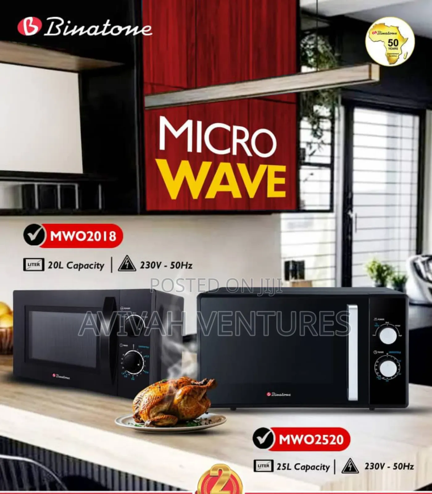 Binatone 25 Litres Microwave
