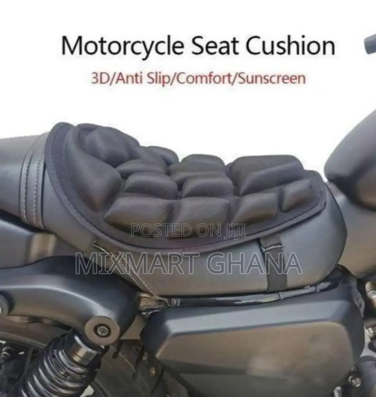 Front and Rear Motorcycle Seat Cushion