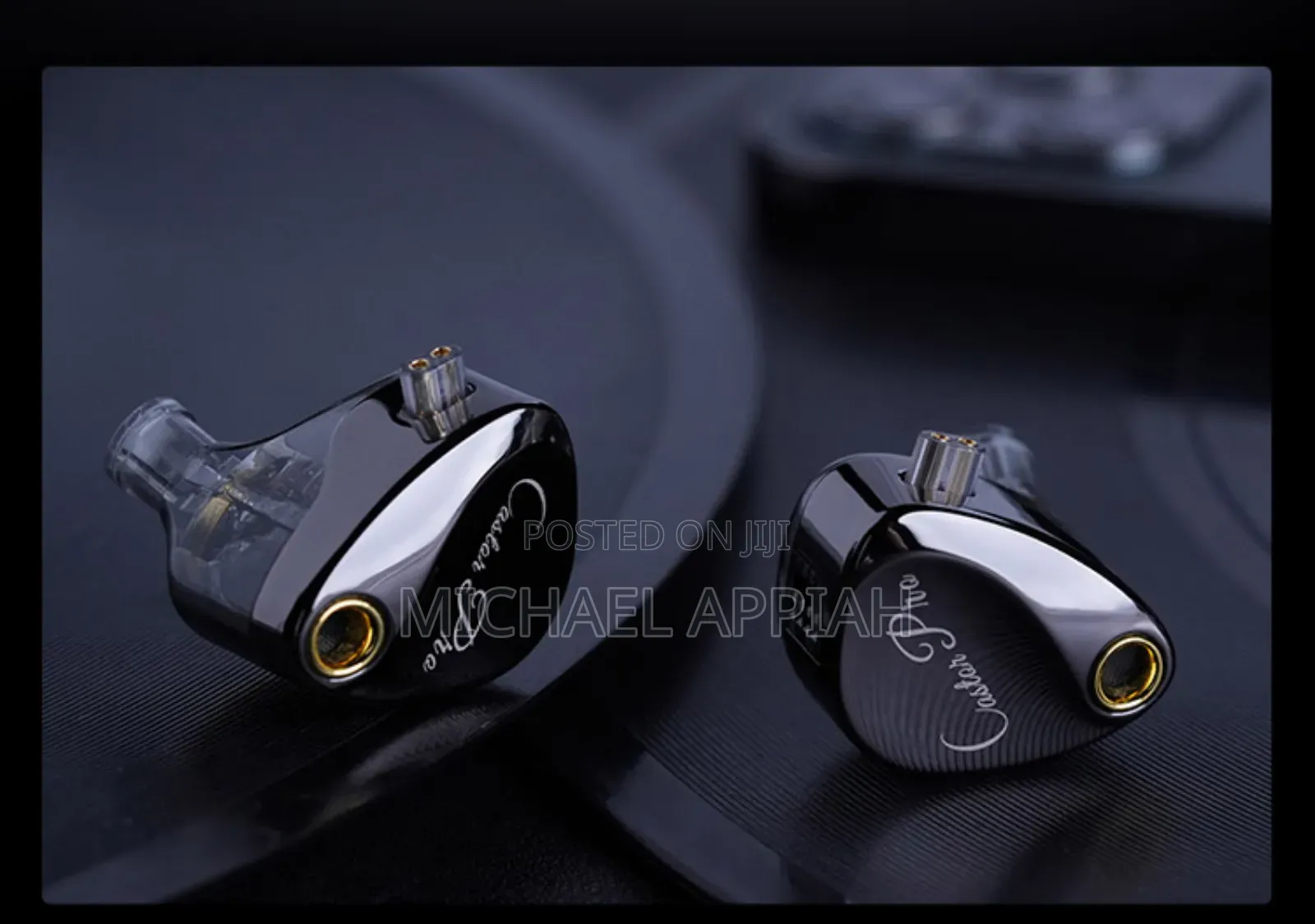 Kz Castor Pro Bass Version Acoustic in-Ear Monitors (Iem) + Free Case
