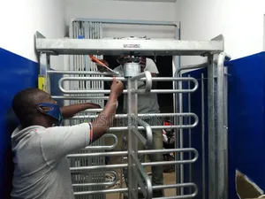 Turnstile Gate Installation