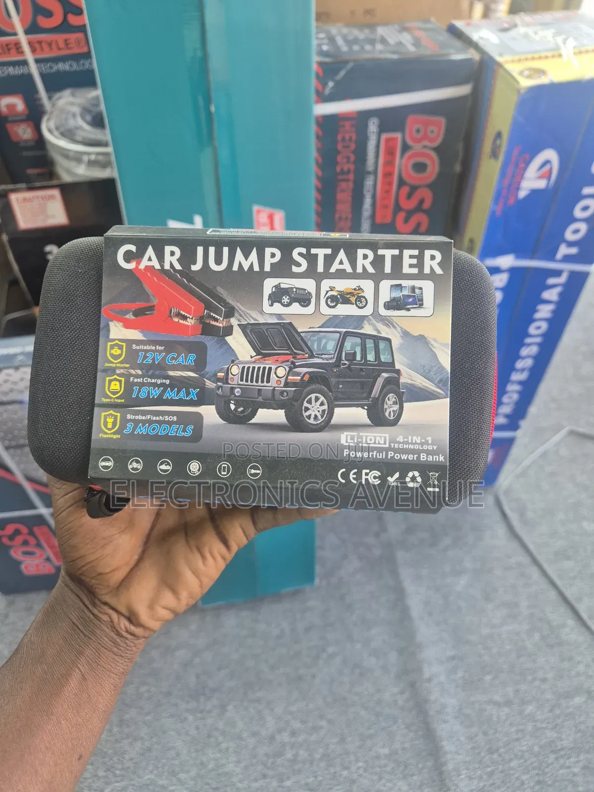 Car Battery Jumpstarter