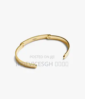 Shinola Diamond Pave Rivet Double Row Bracelet in Gold