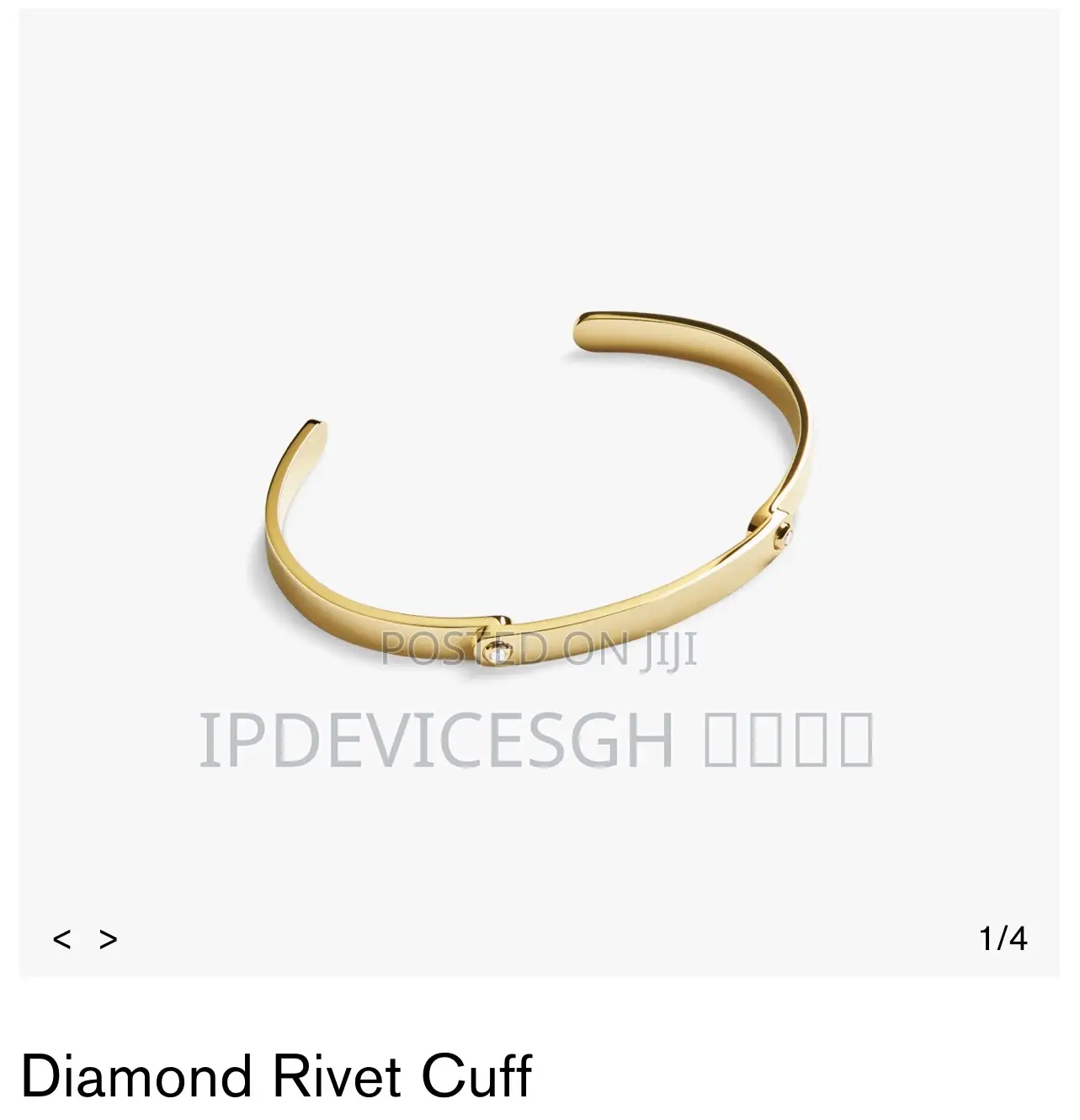 Shinola Diamond Pave Rivet Double Row Bracelet in Gold