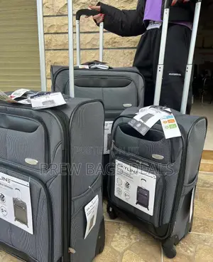 Quality Sky Line 3set Light Weight Fabric Traveling Bag.