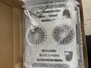 360 Laptop Stand With 2 Cooling Fans