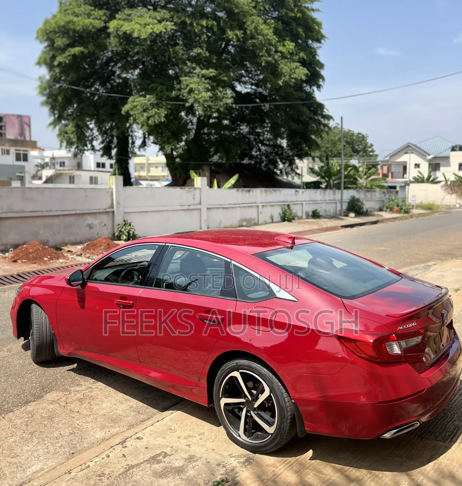 Honda Accord Sport 2.0T 2018 Red