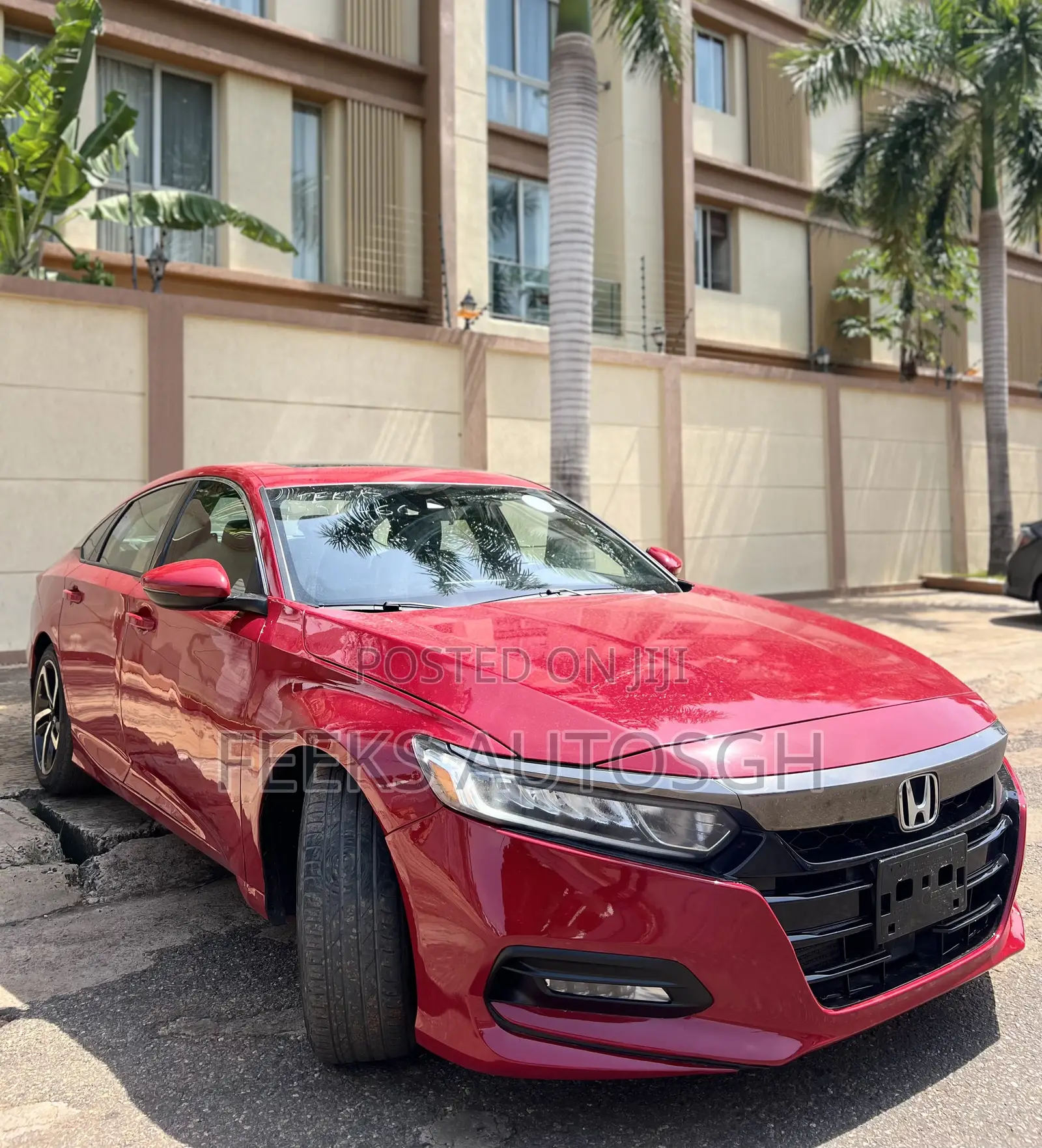 Honda Accord Sport 2.0T 2018 Red