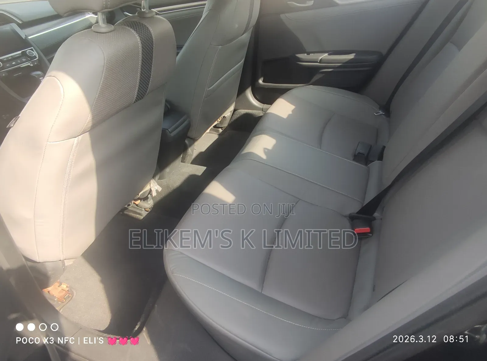 Honda Civic EX-L 2021 Gray