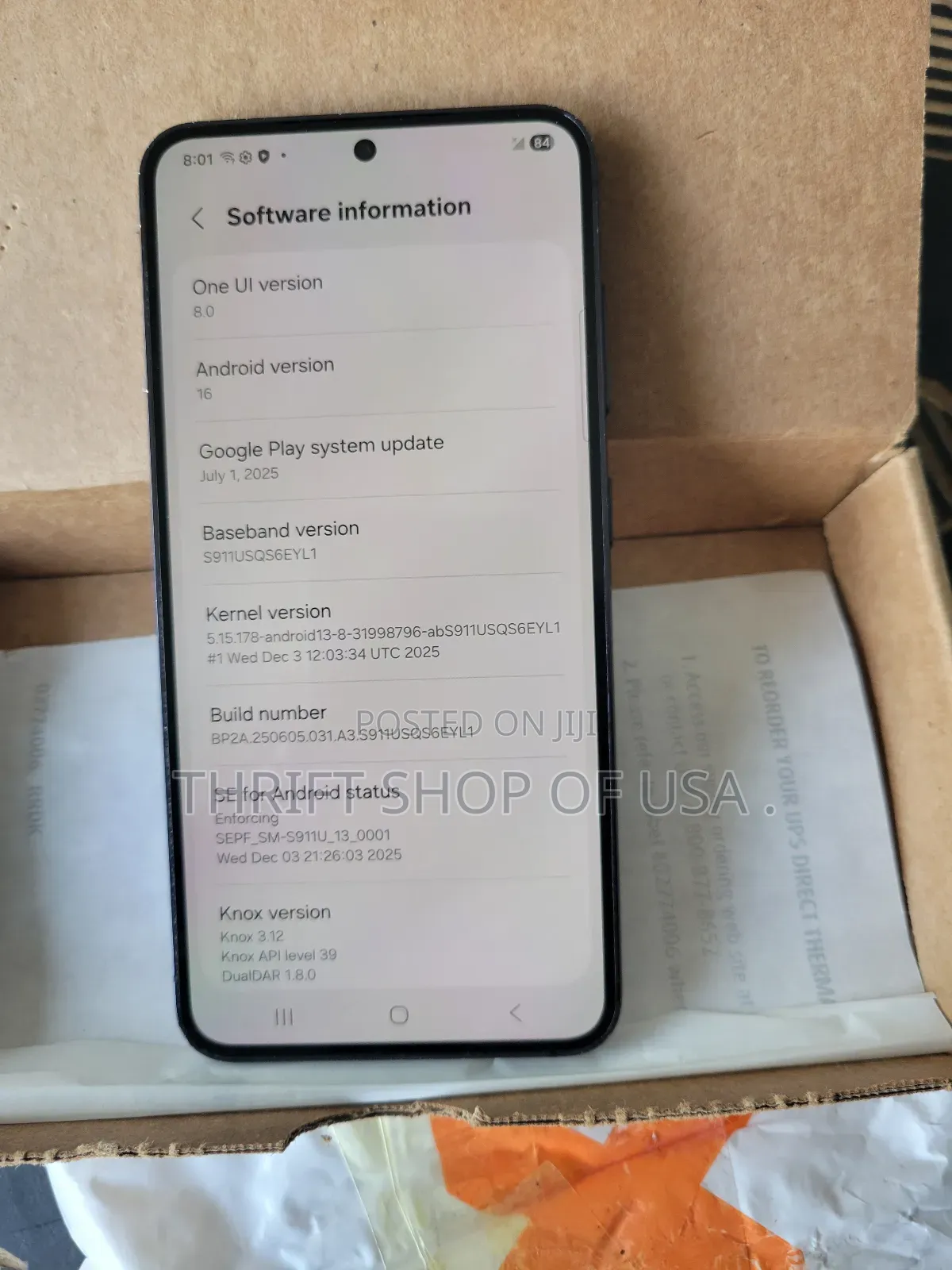 Samsung Galaxy S23 128 GB Black