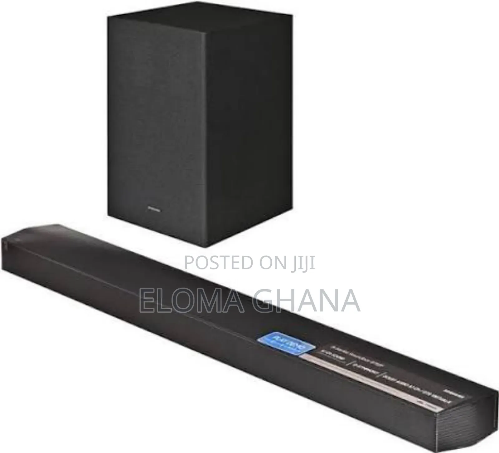 Black Finish Samsung (Hw-b750f) Is A 5.1 Channel Soundbar System