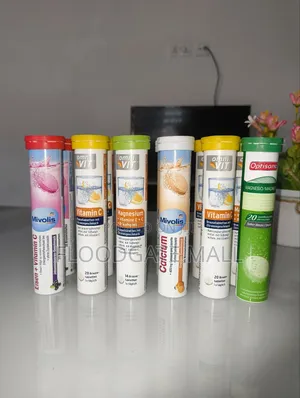 Mivolis and Omnivit Vitamin C and Magnesium Tablets