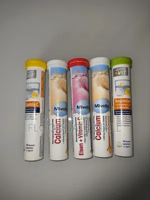 Mivolis and Omnivit Vitamin C and Magnesium Tablets