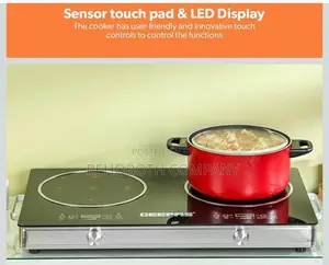 Geepas Double Burner Infrared Cooker,