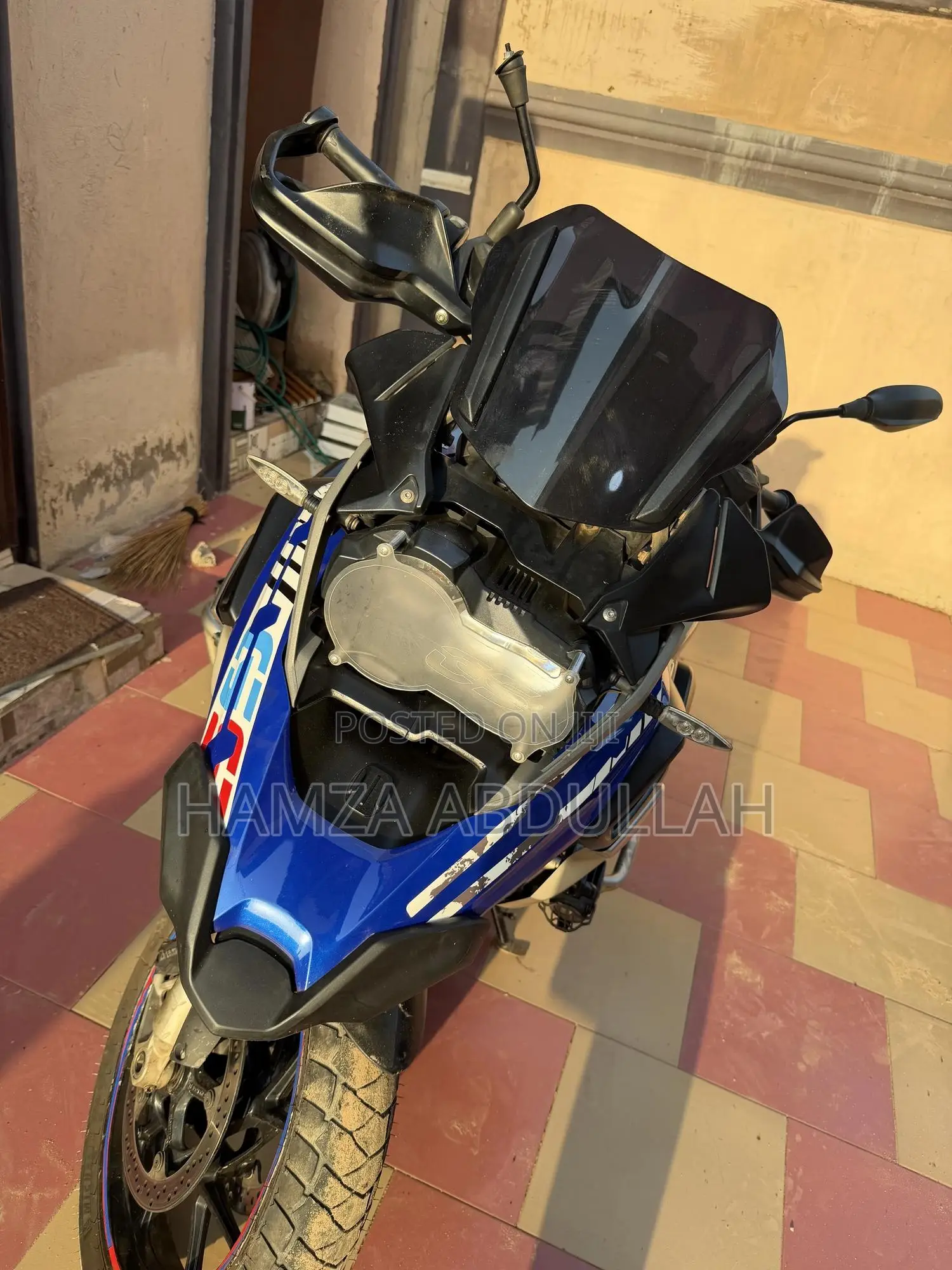 BMW R1200 GS Adventure 2018 Blue