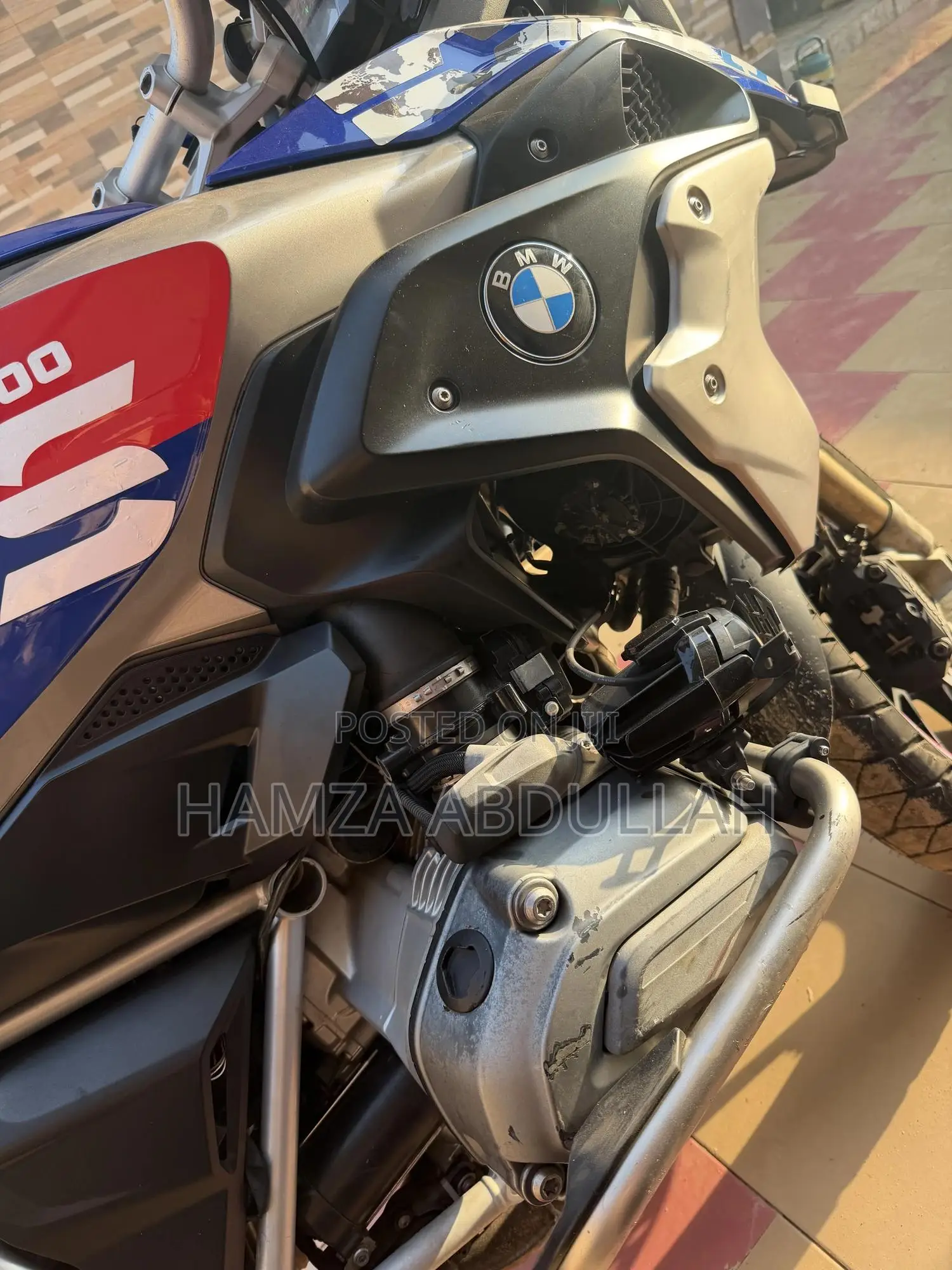 BMW R1200 GS Adventure 2018 Blue