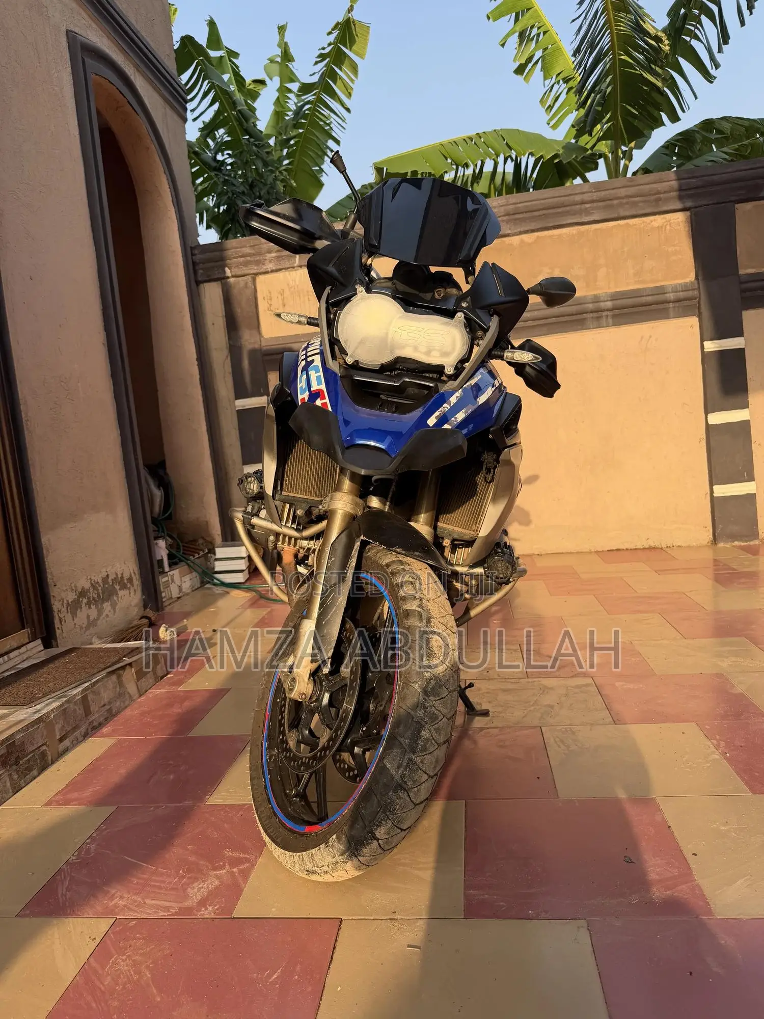 BMW R1200 GS Adventure 2018 Blue