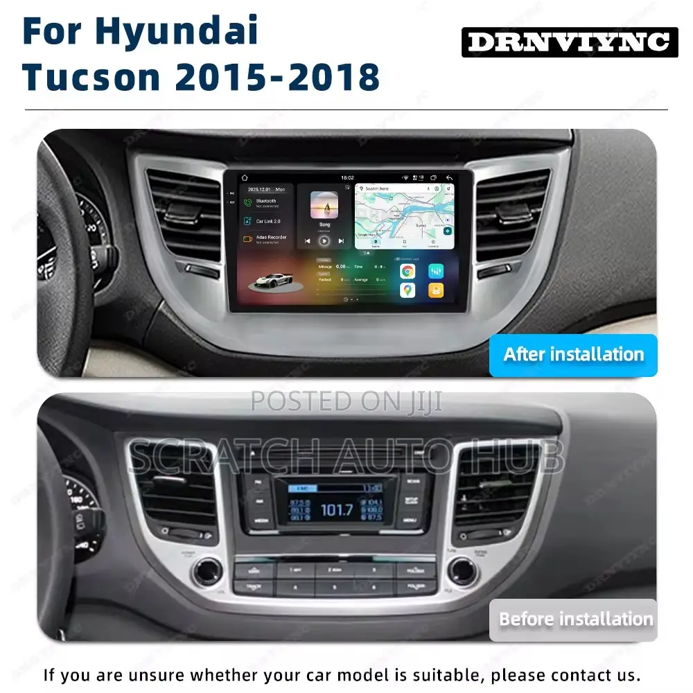 Hyundai Tucson Android Screen Available