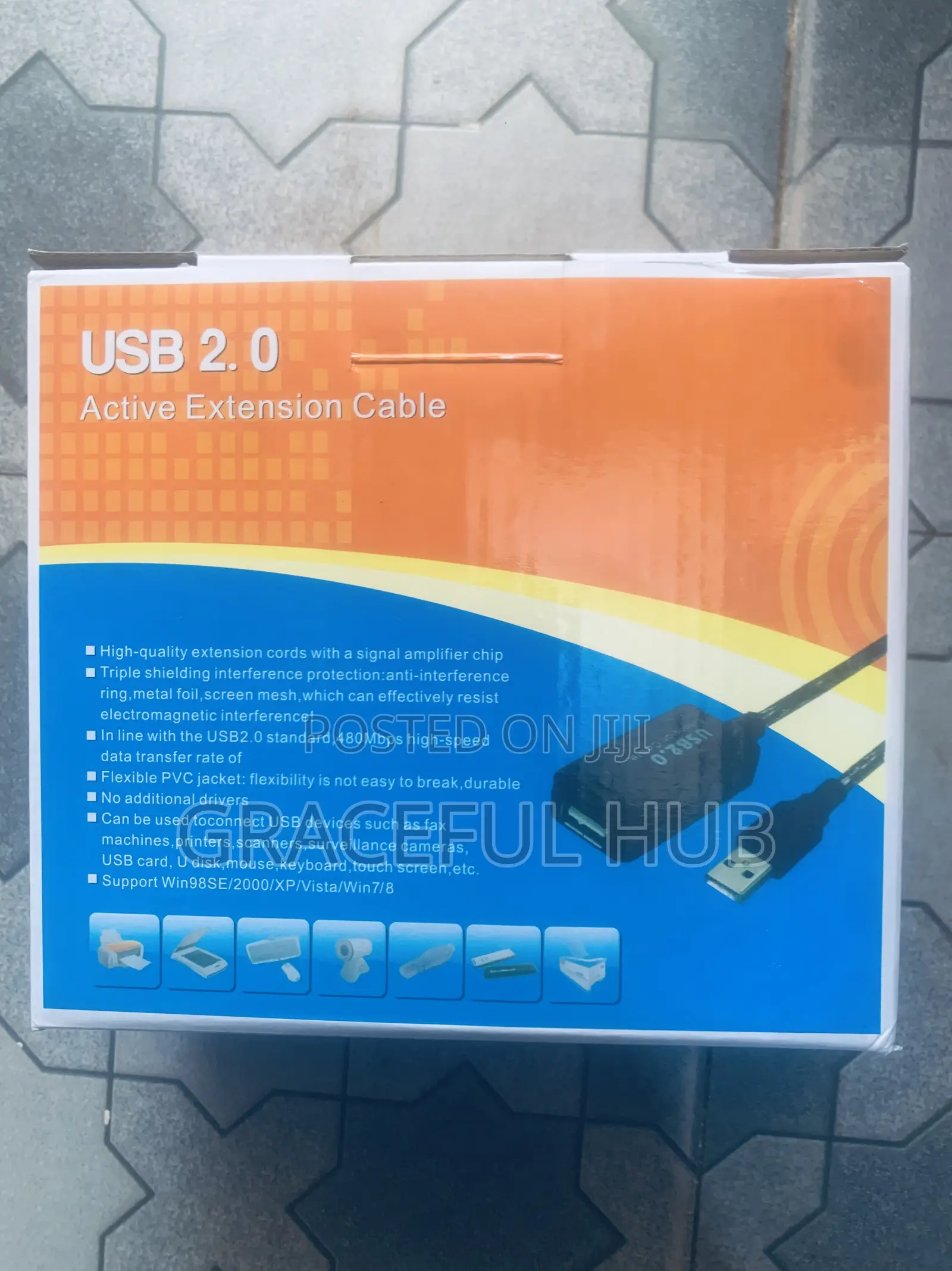 2.0 Usb Extension Cable 20m