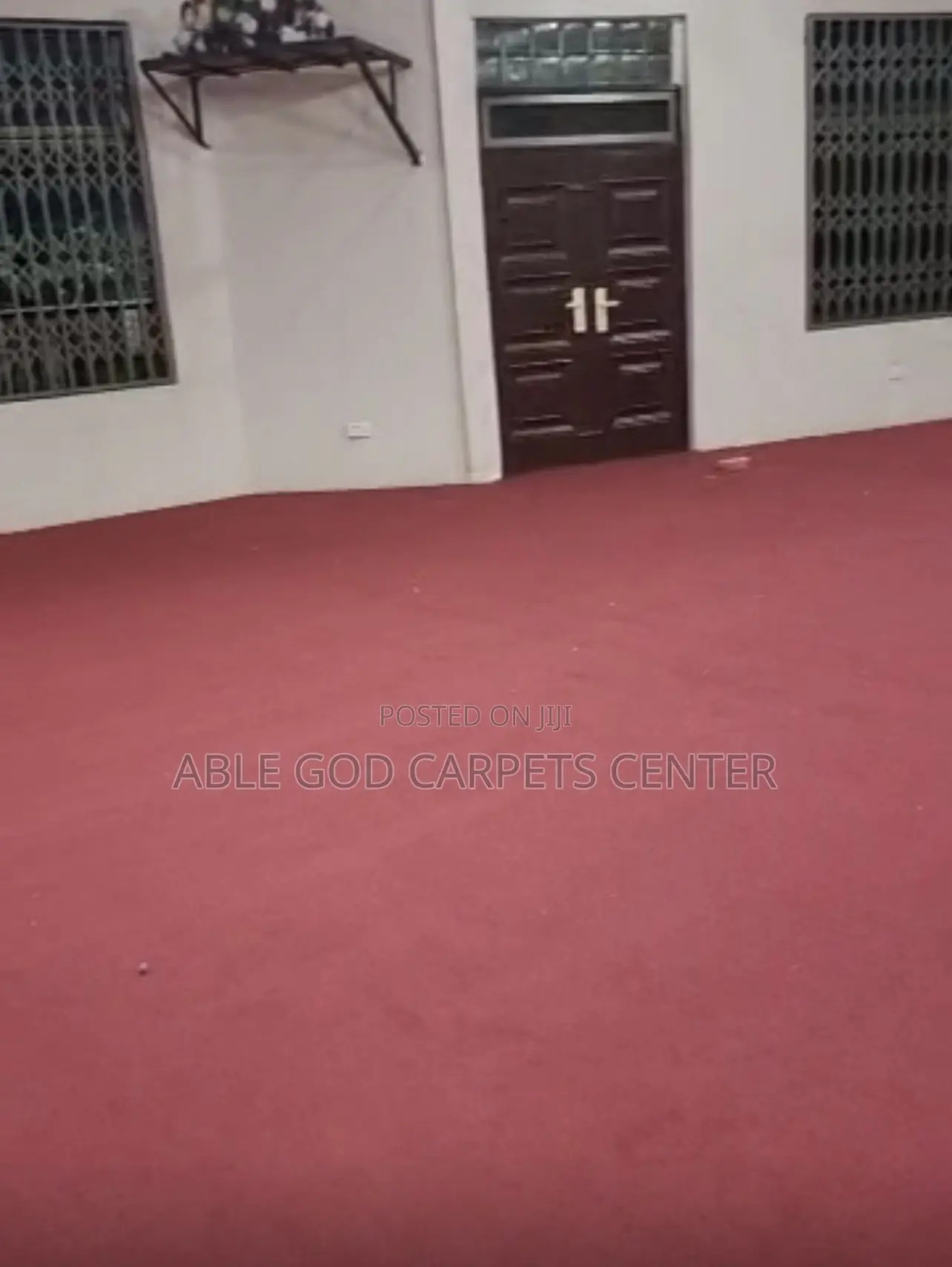 Thick Wine Carpet for Auditorium, Hotels, Office Floor Activities