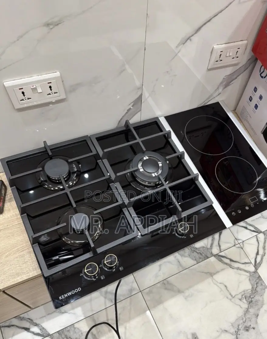 Shop Original Kenwood 90cm 4 + 2 Built in Burner(Black).