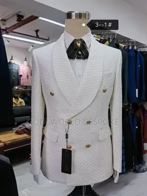 White Wedding Suit