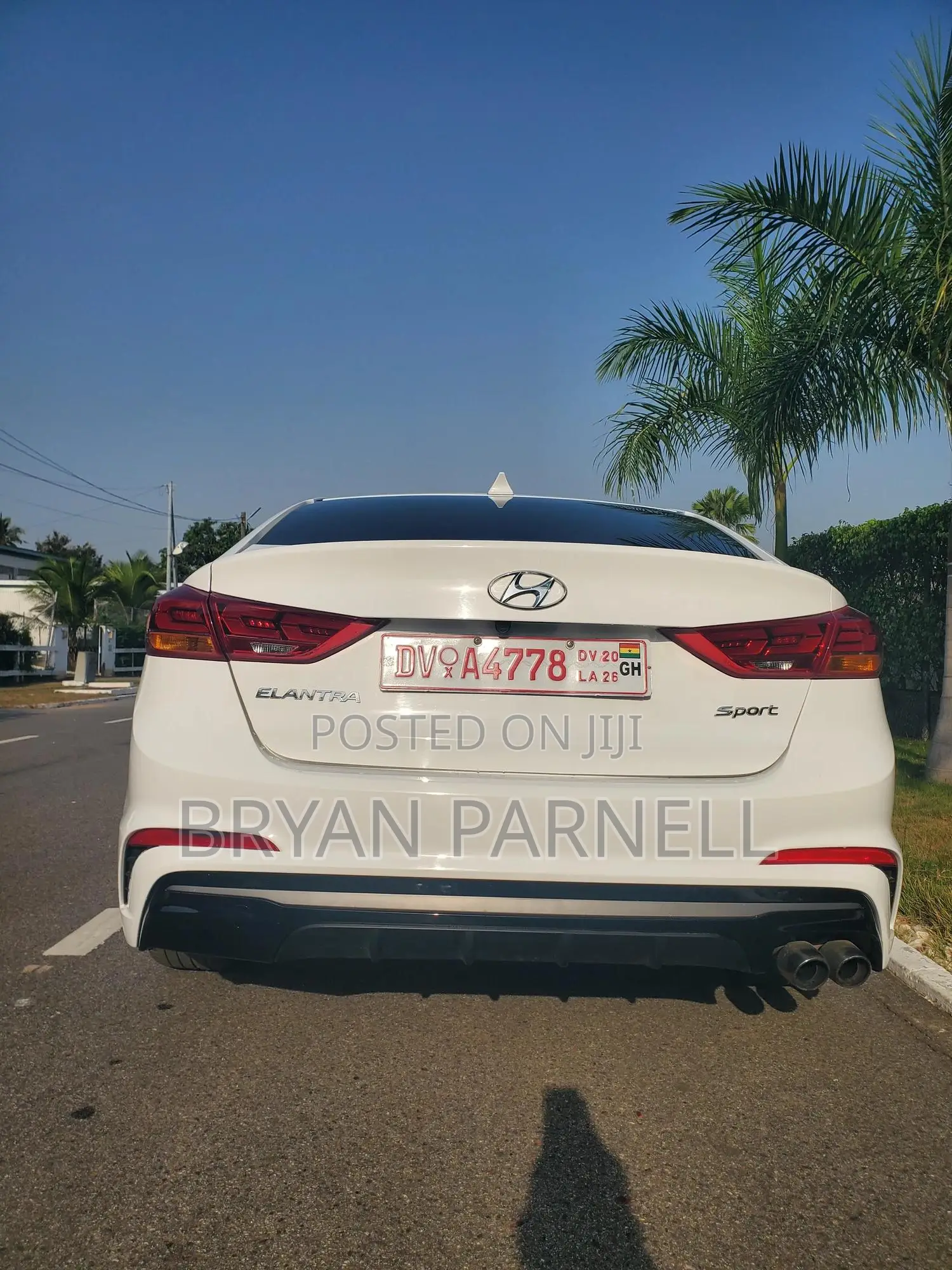 Hyundai Elantra Sport 2018 White